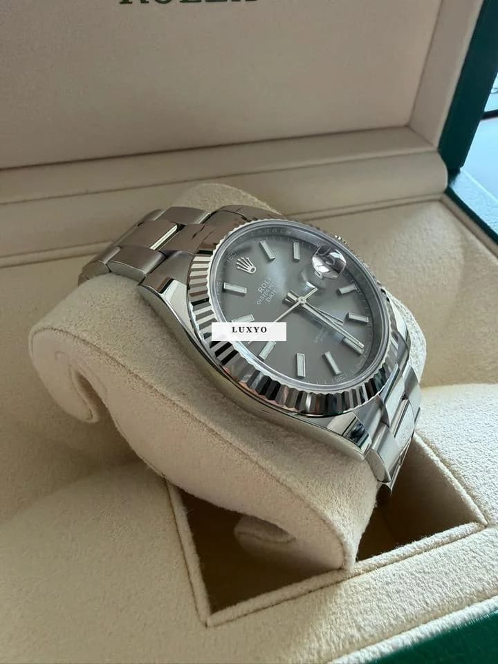 Rolex Datejust 41 Fullset, aus 2023, ungetragen - Thumbnail 3
