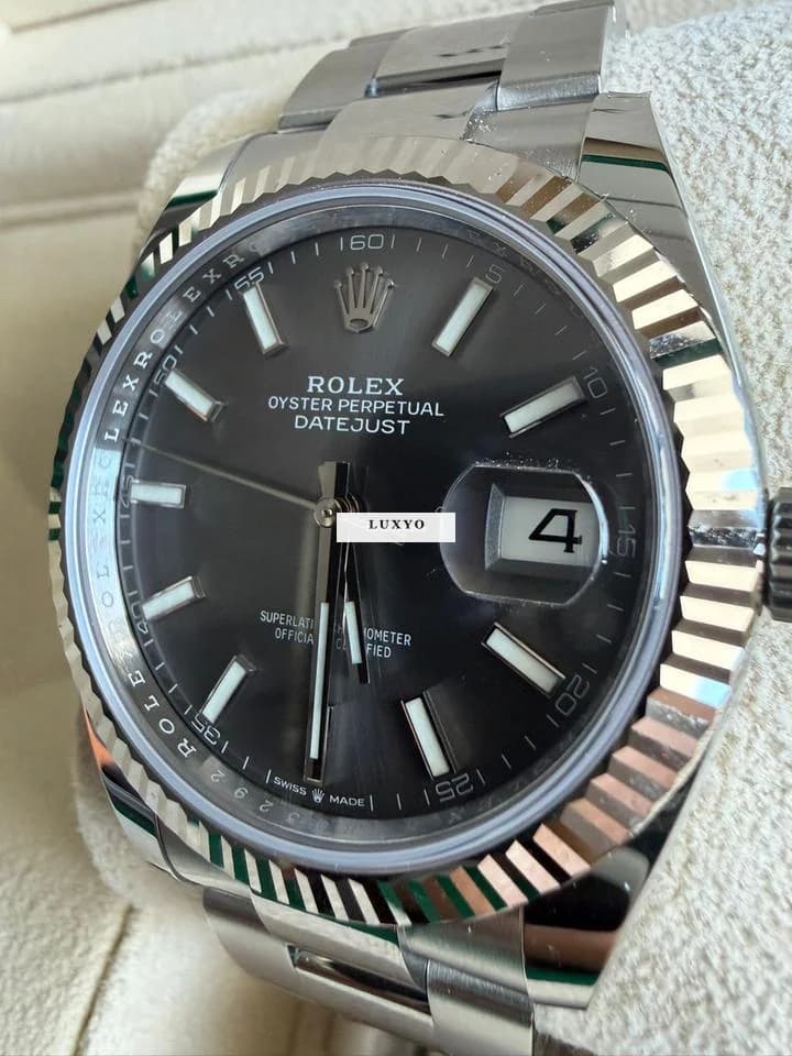 Rolex Datejust 41 Fullset, aus 2023, ungetragen - Thumbnail 7
