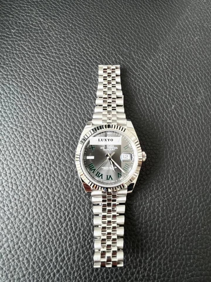 Rolex Datejust 41 Wimbledon Dial; Full Set: Box & Papers - Thumbnail 2