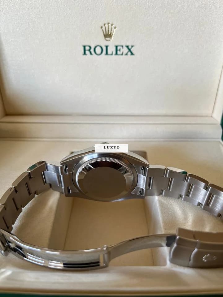 Rolex Oyster Perpetual 36 Lavender, Full Set, ungetragen - Thumbnail 4