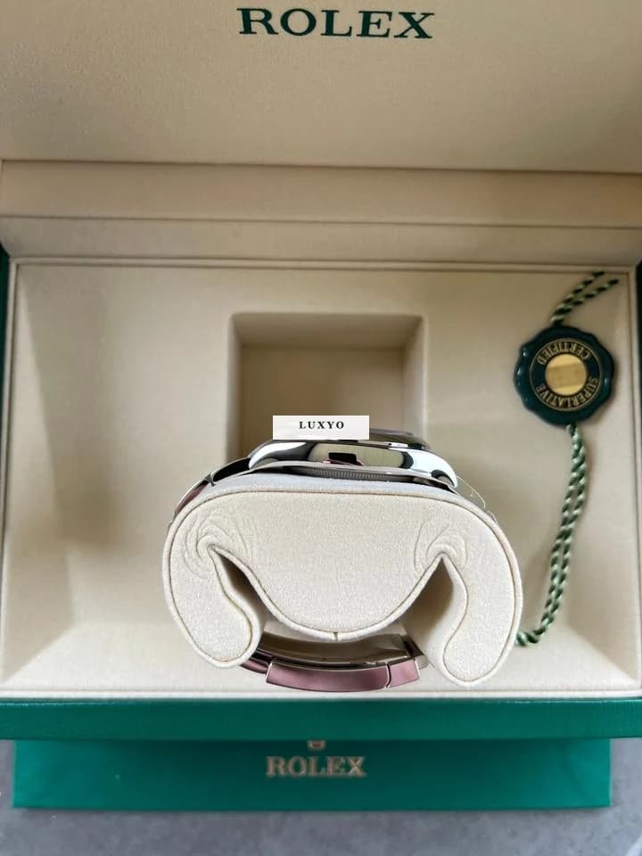 Rolex Oyster Perpetual 36 Lavender, Full Set, ungetragen - Thumbnail 5