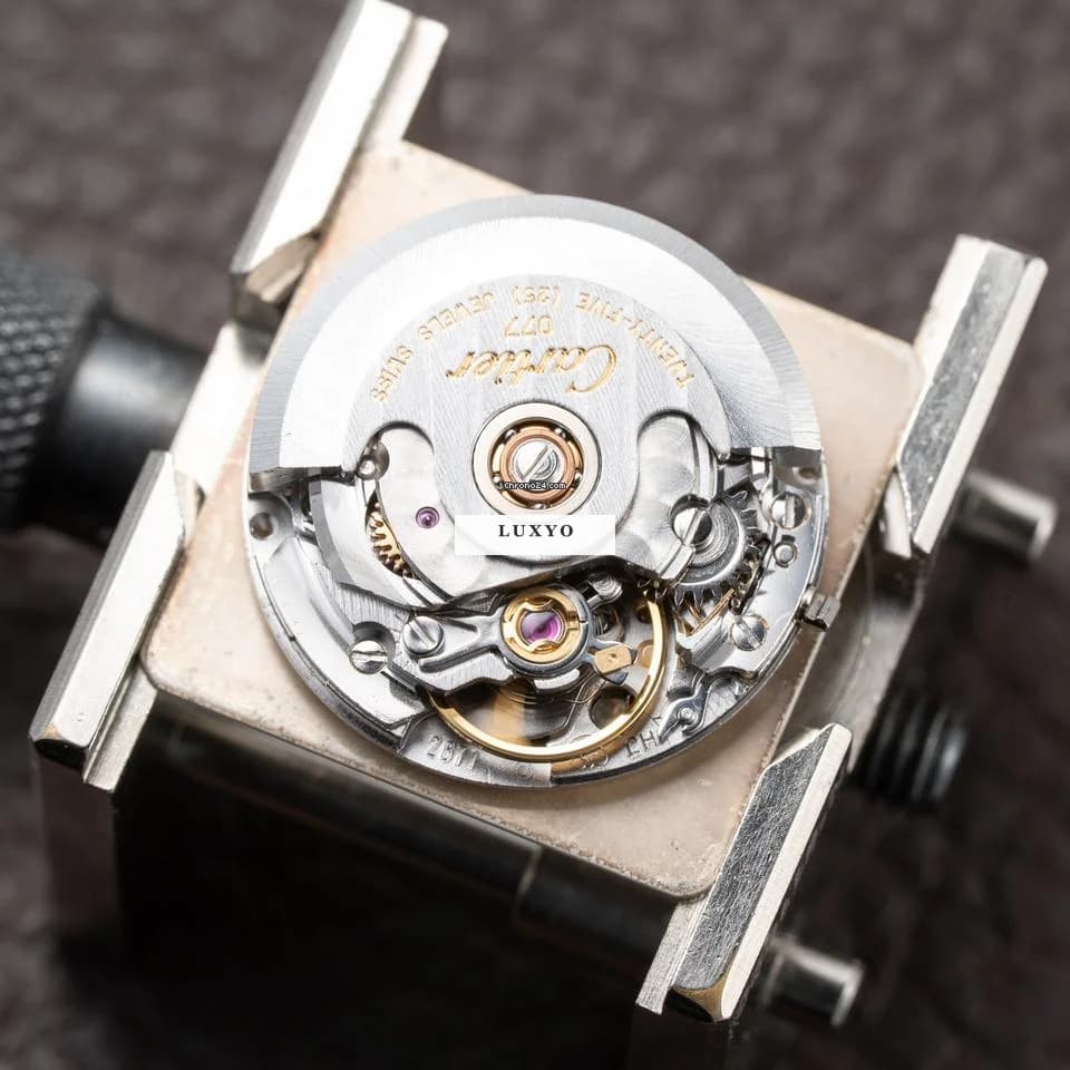 Cartier Santos Carrée Automatic Gold/Steel GM LM Ref. 2961 from 1980s Santos Carrée Automatic Gold/Steel GM LM Ref. 2961 from 80s - Thumbnail 13