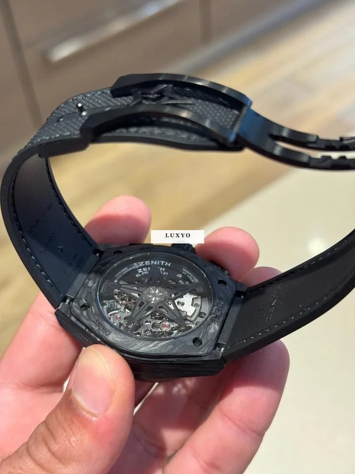 Zenith Defy El Primero 21 For Sale – Zenith Defy El Primero 21 Black Carbon 44mm - Thumbnail 2