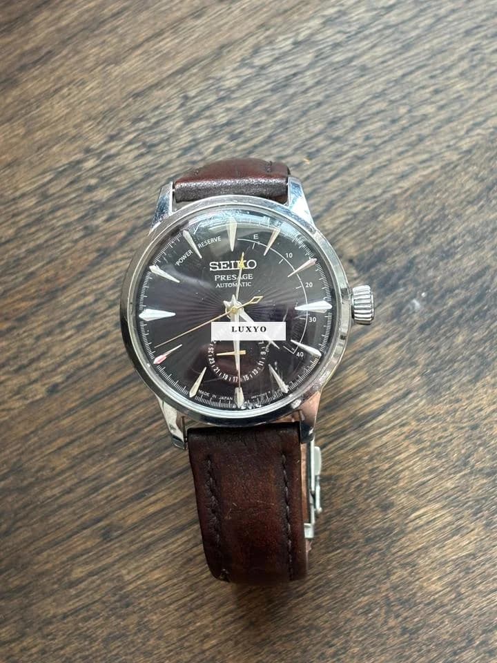 Seiko Men's  Brown Dial Watch Presage - Thumbnail 2