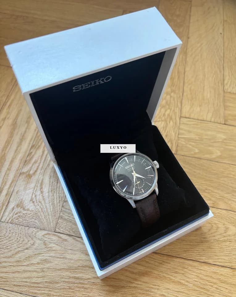 Seiko Men's  Brown Dial Watch Presage - Thumbnail 4