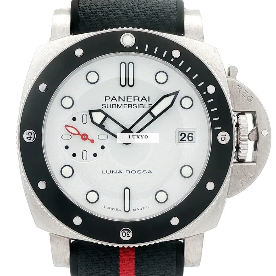 Panerai Submersible Luna Rossa Pam01579 Panerai Submersible Luna Rossa Fullset 2025 - Image 1