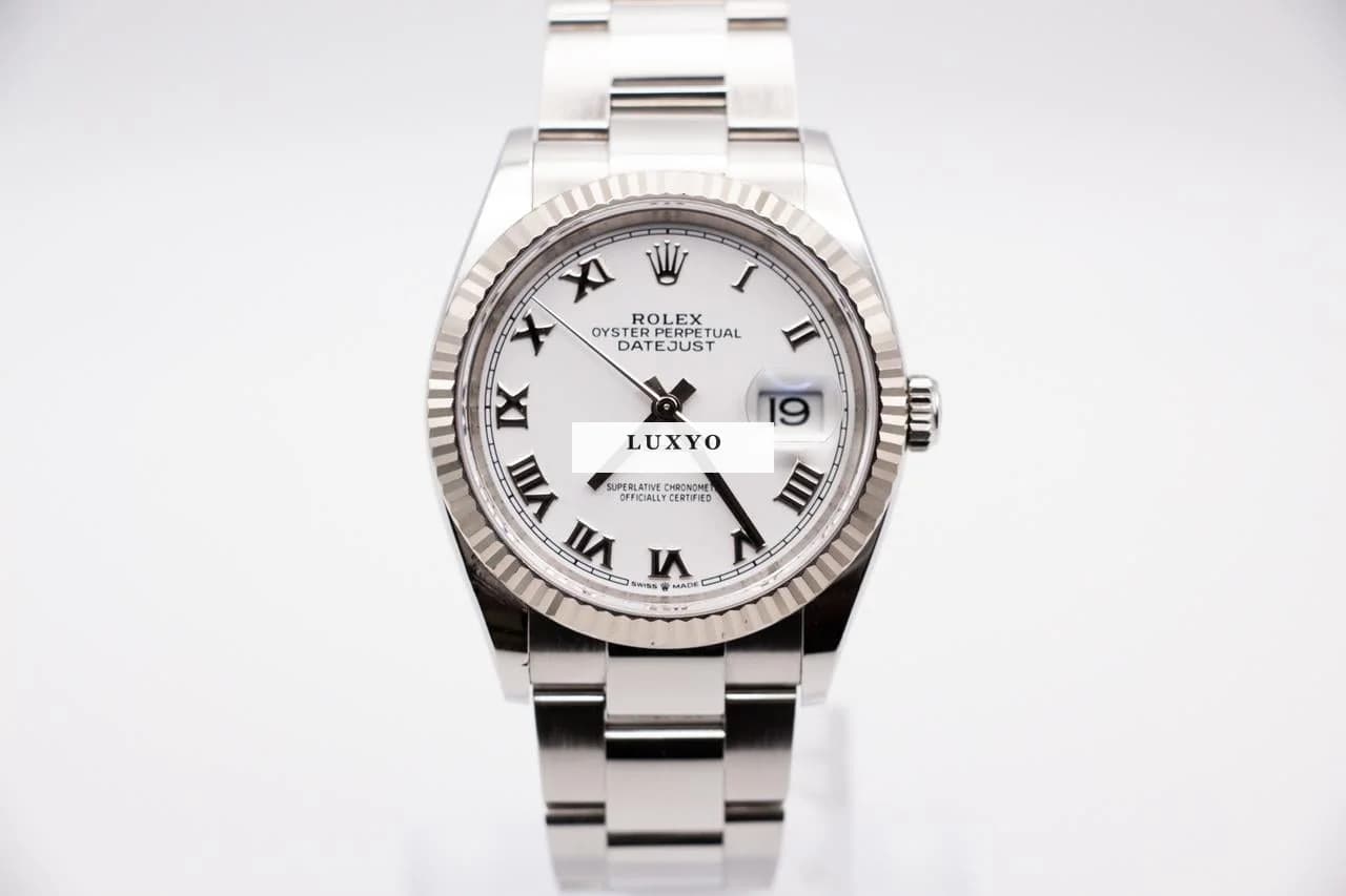 Rolex Datejust 36 Ref. 126234 Fullset with Box and Papers - Thumbnail 2