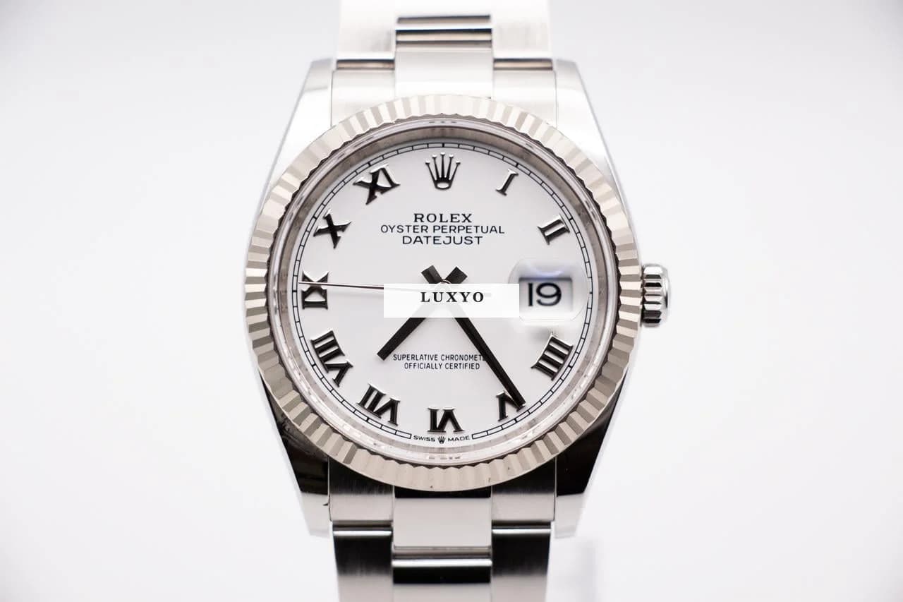 Rolex Datejust 36 Ref. 126234 Fullset with Box and Papers - Thumbnail 3