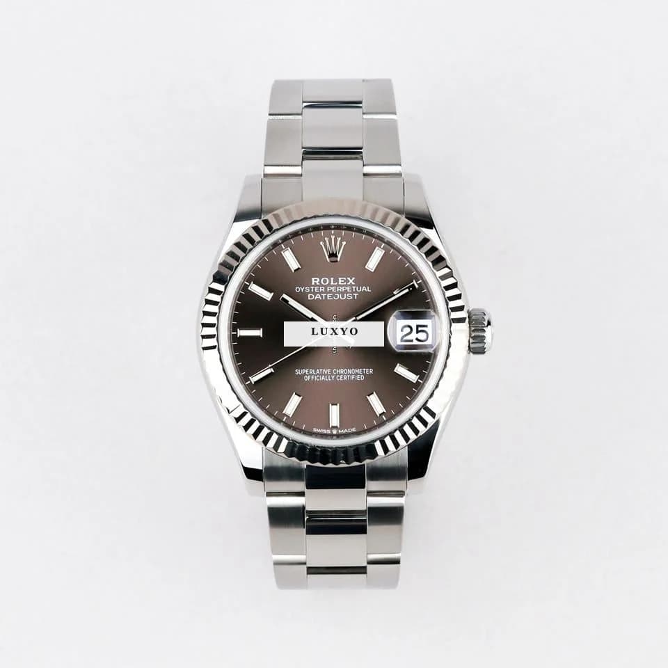 Rolex Datejust 31 MM Steel Dark Rhodium Dial - Image 1