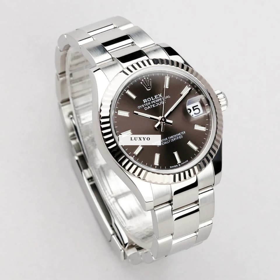 Rolex Datejust 31 MM Steel Dark Rhodium Dial - Thumbnail 2