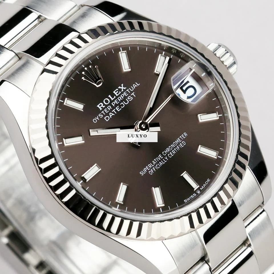 Rolex Datejust 31 MM Steel Dark Rhodium Dial - Thumbnail 3