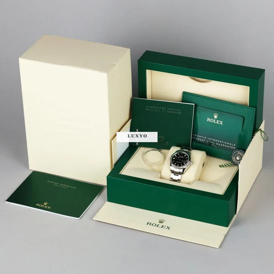 Rolex Datejust 31 MM Steel Dark Rhodium Dial - Thumbnail 8