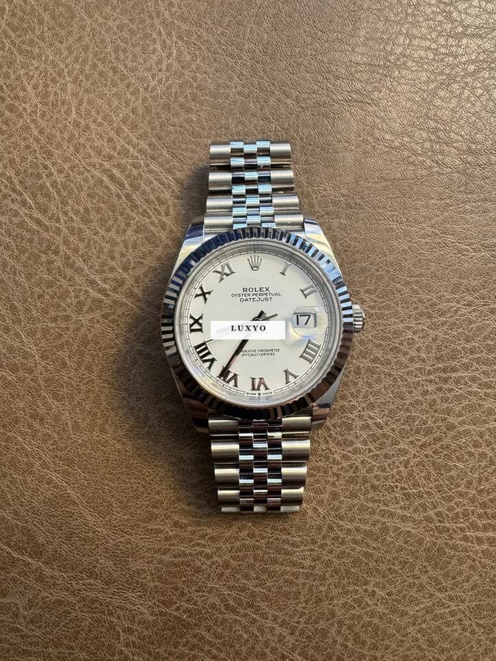 Rolex Datejust 41 White Roman - Full set - Datejust - 126334 - Thumbnail 3