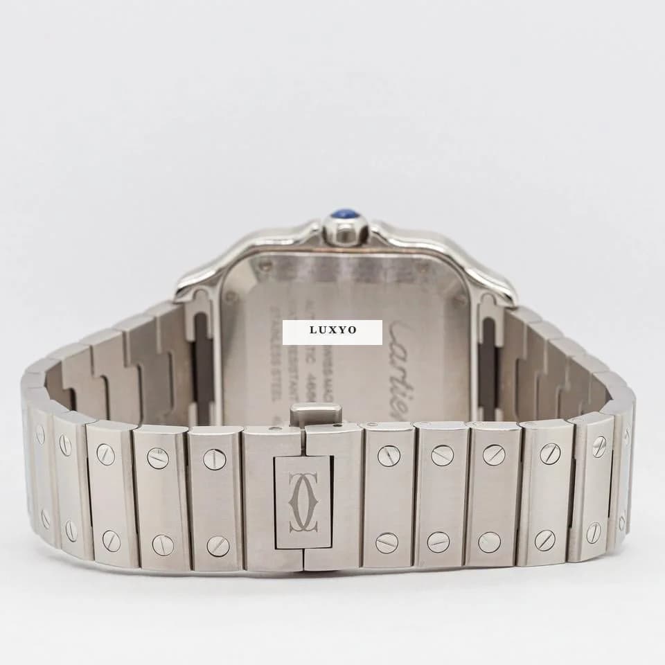 Cartier Santos 35,1 x 42 W4SA0005 Medium Diamonds 09/25 - Thumbnail 7
