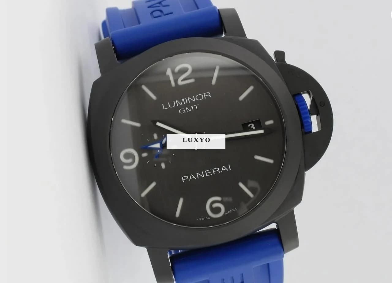 Panerai Luminor Base GMT Bucherer Blue Limited Edition 288 Pieces - Image 1