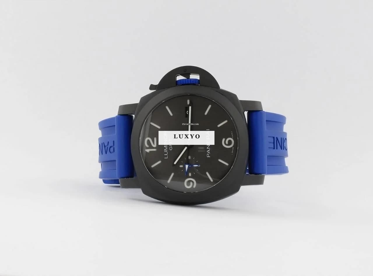 Panerai Luminor Base GMT Bucherer Blue Limited Edition 288 Pieces - Thumbnail 3