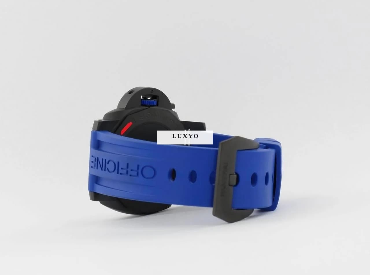 Panerai Luminor Base GMT Bucherer Blue Limited Edition 288 Pieces - Thumbnail 6