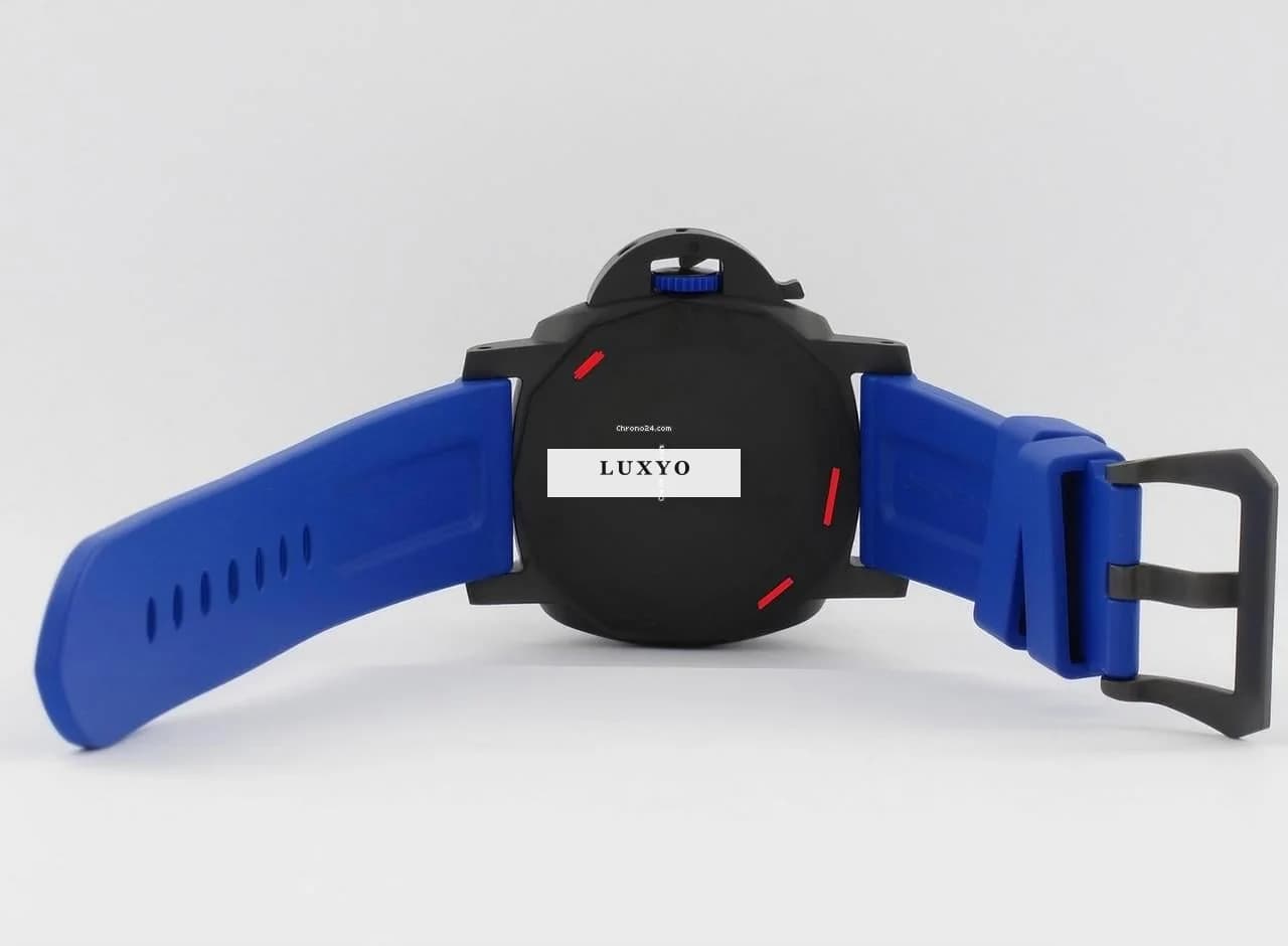 Panerai Luminor Base GMT Bucherer Blue Limited Edition 288 Pieces - Thumbnail 9