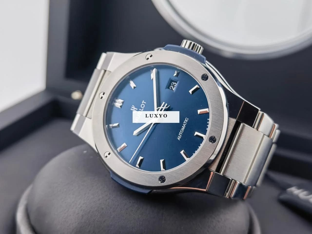 Hublot Classic Fusion Blue Box and Papers - Image 1