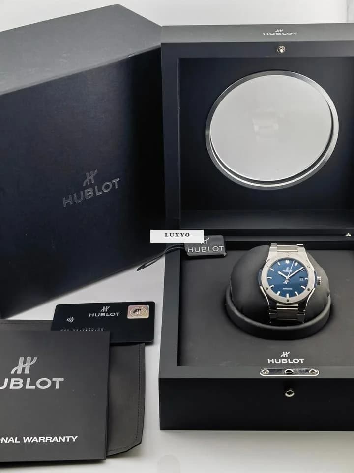 Hublot Classic Fusion Blue Box and Papers - Thumbnail 2