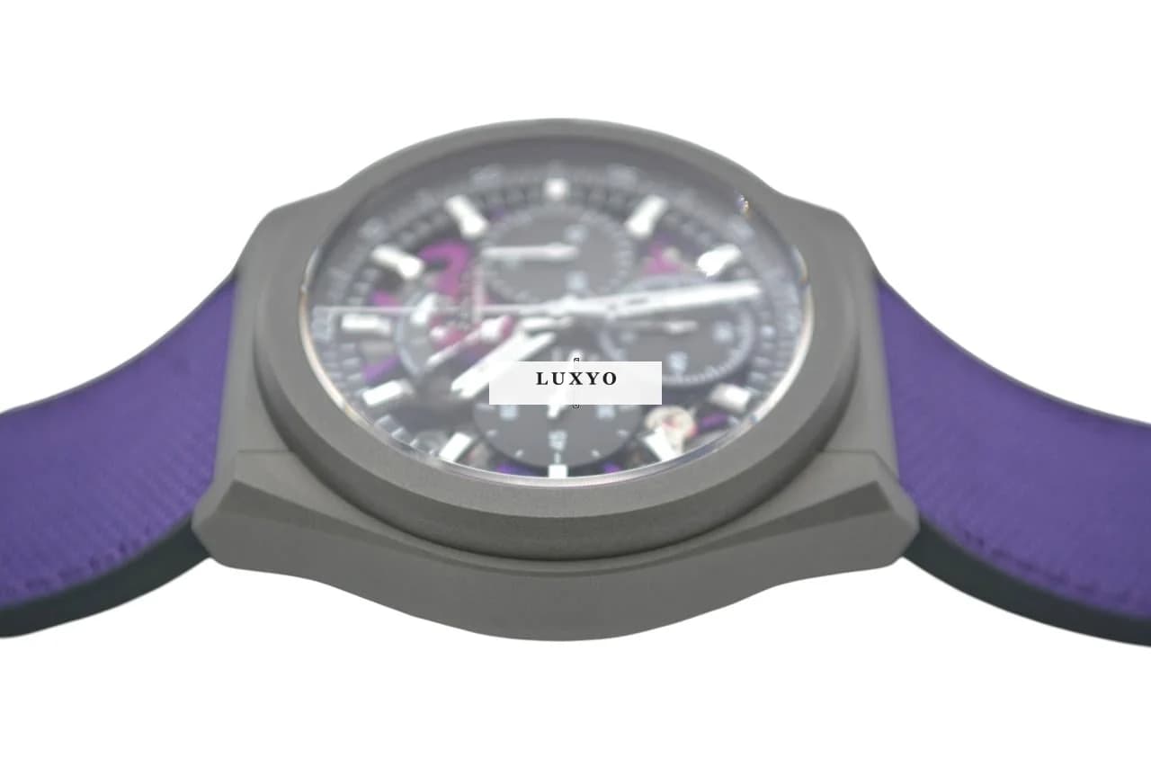 Zenith Defy El Primero 21 Ultraviolet Ref: 97.9001.9004/80.R922 44mm Automatic Chronograph Titanium Original Box - Thumbnail 16