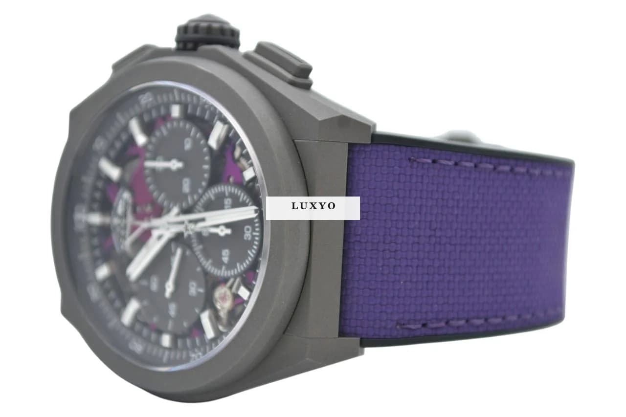 Zenith Defy El Primero 21 Ultraviolet Ref: 97.9001.9004/80.R922 44mm Automatic Chronograph Titanium Original Box - Thumbnail 8