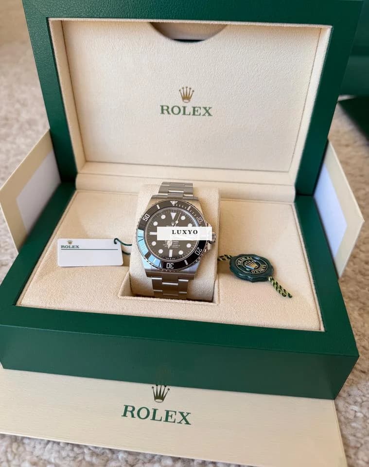 Rolex Submariner 126610 Schwarz Full-Set 2024 Neu - Thumbnail 2