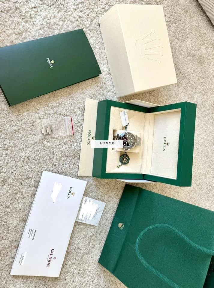 Rolex Submariner 126610 Schwarz Full-Set 2024 Neu - Thumbnail 6