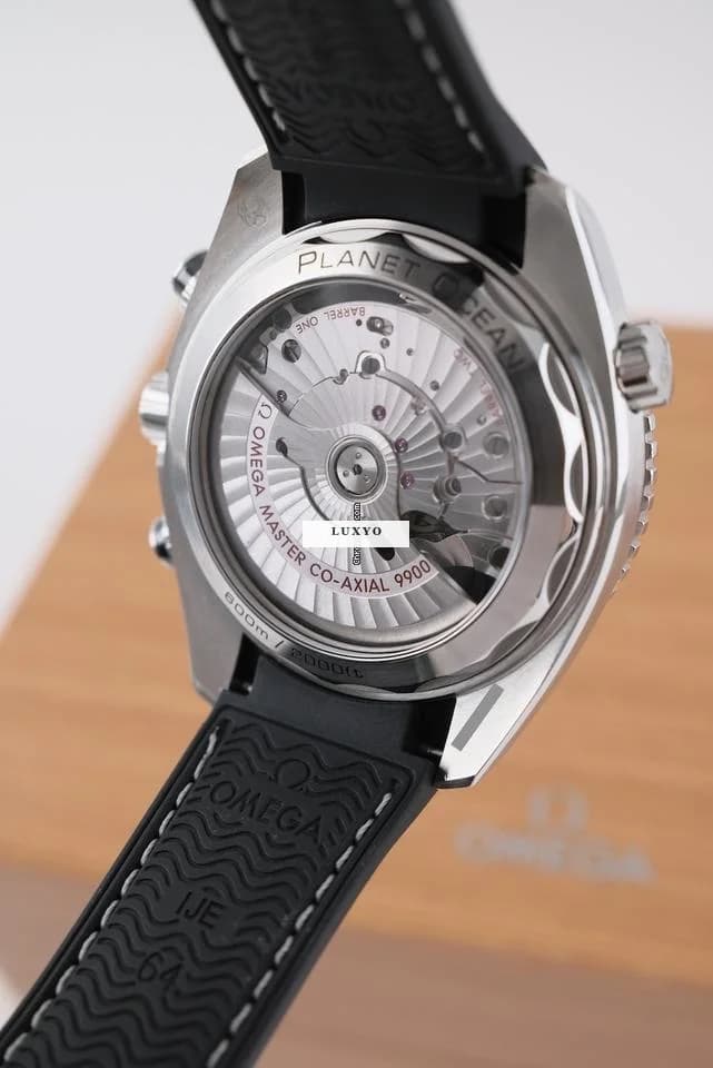 Omega Seamaster Planet Ocean 600M 21533465101001 Original Papiere + Box GERMAN Delivered 3 Straps - Thumbnail 11