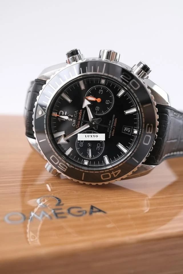 Omega Seamaster Planet Ocean 600M 21533465101001 Original Papiere + Box GERMAN Delivered 3 Straps - Thumbnail 6