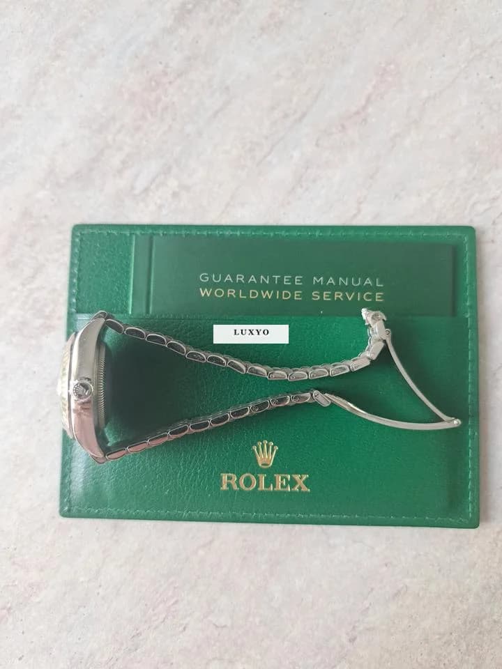 Rolex Lady-Datejust Rolex Datejust Oyster P. 28mm Steel & White Gold 279174 - Thumbnail 5