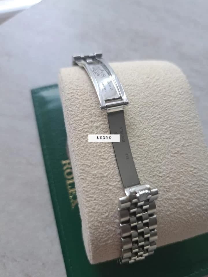 Rolex Lady-Datejust Rolex Datejust Oyster P. 28mm Steel & White Gold 279174 - Thumbnail 8