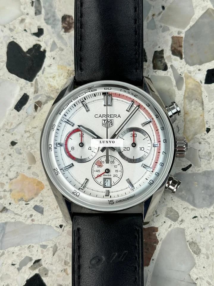 TAG Heuer Carrera (FULL Guaranty 09.2028) Chronosprint X Porsche Full Set - Thumbnail 3