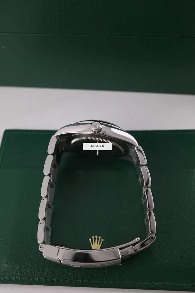 Rolex Oyster Perpetual 34 124200 Original Papiere + Box Pink Dial Austrian First Buyer´s Invoice 12/2021 - Thumbnail 7