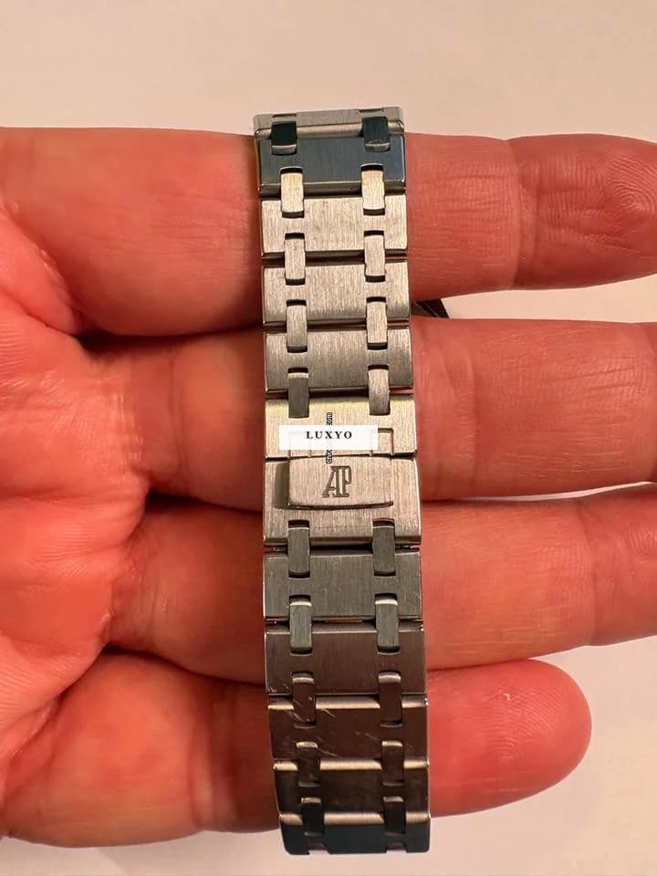 Audemars Piguet Royal Oak Ref. 14790ST White Tapisserie Dial / Excellent Condition - Thumbnail 11