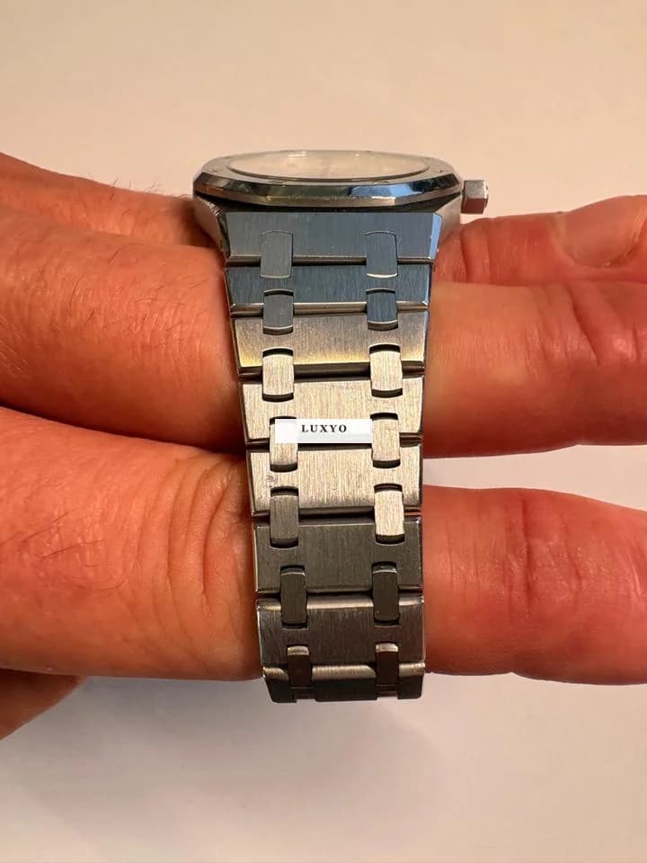Audemars Piguet Royal Oak Ref. 14790ST White Tapisserie Dial / Excellent Condition - Thumbnail 12