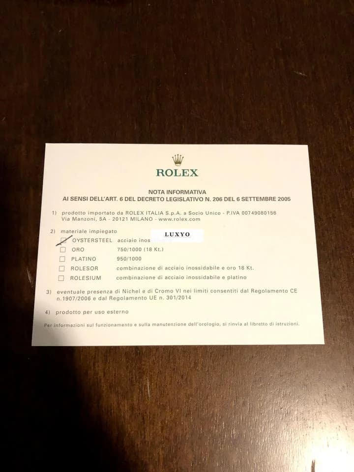 Rolex Oyster Perpetual 34 Messo a misura ed usato 7-8 volte - Thumbnail 5