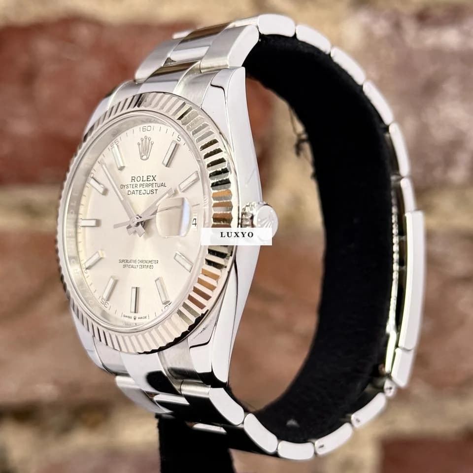 Rolex Datejust 41 silber 2021 - Thumbnail 3