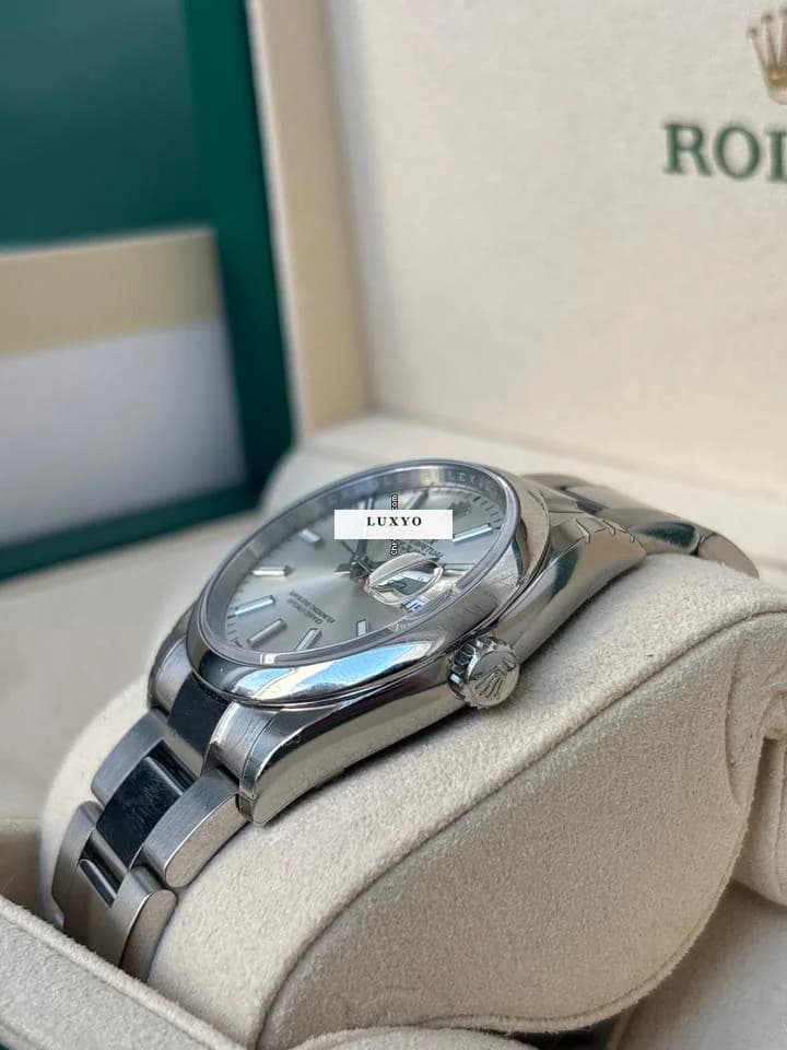 Rolex Datejust 36 Rolex Datejust 36 Ref. 126200 – Silver Dial – Oyster Bracele - Thumbnail 3
