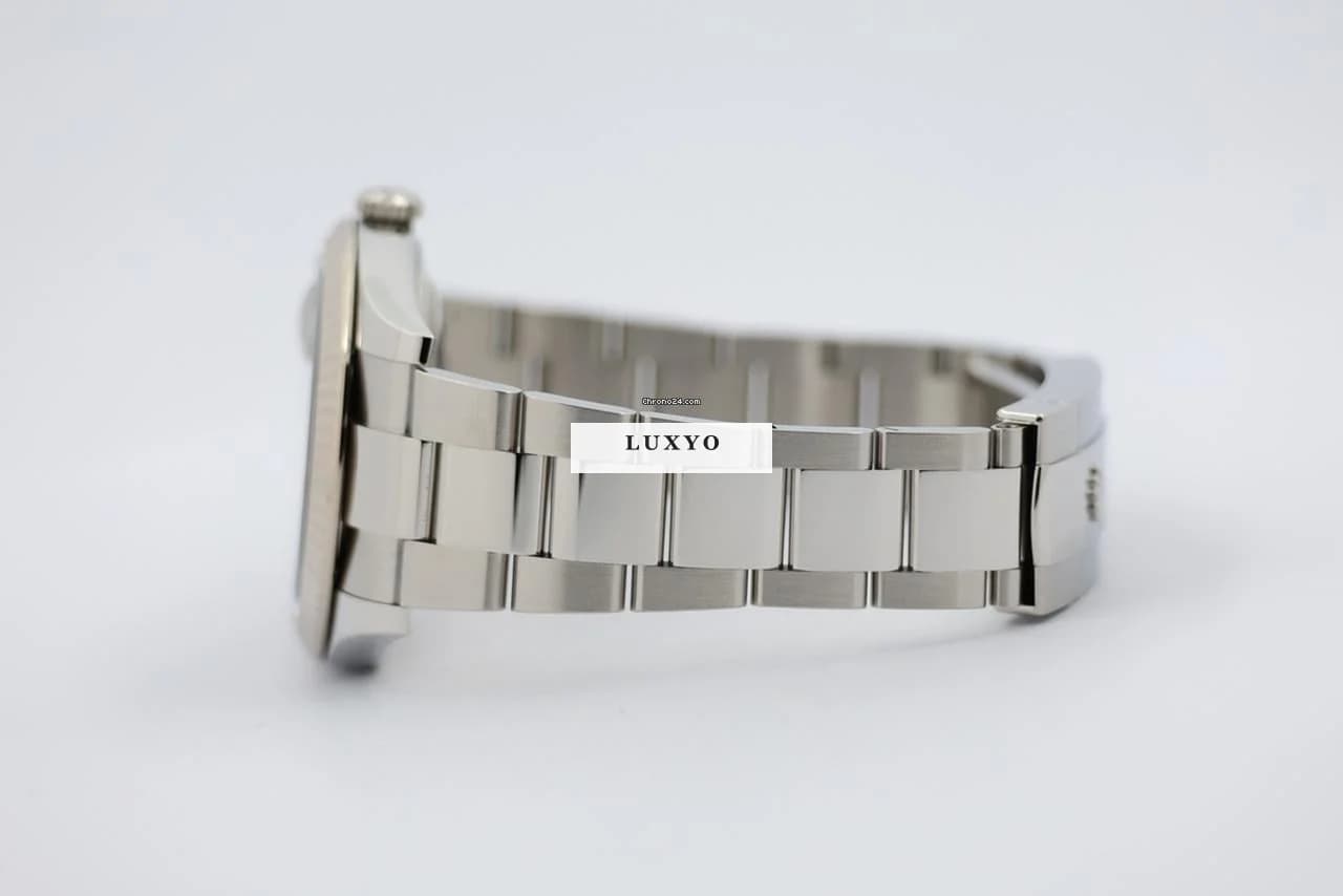Rolex Datejust 41mm Automatik Herrenuhr "Mintgrün" 126334 Original Papiere + Box - Thumbnail 9