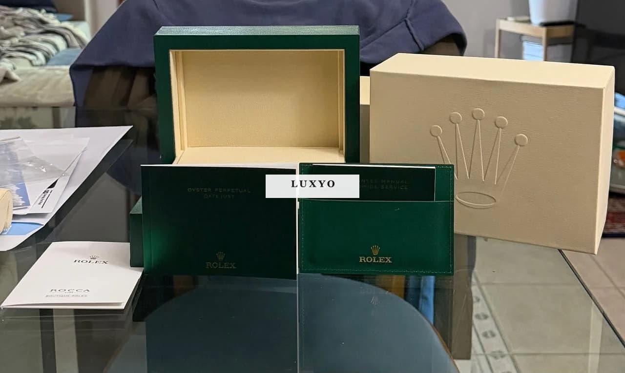 Rolex Datejust 41 Rolex Datejust quadrante blu con numeri romani full set - Thumbnail 6