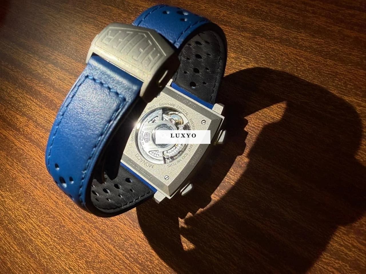 TAG Heuer Monaco Racing Blue Limited Edition Montre tag heuer - Thumbnail 2