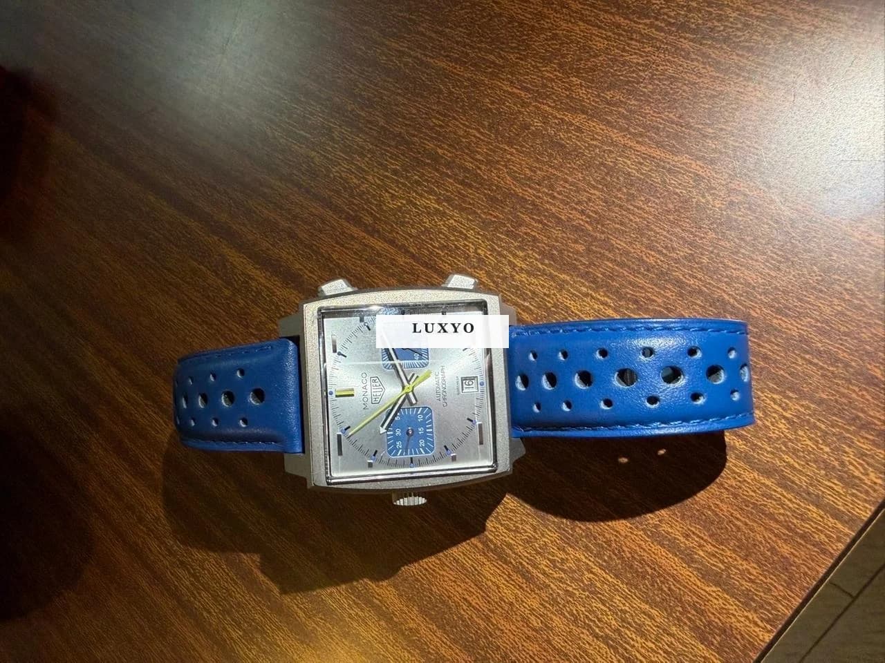 TAG Heuer Monaco Racing Blue Limited Edition Montre tag heuer - Thumbnail 5