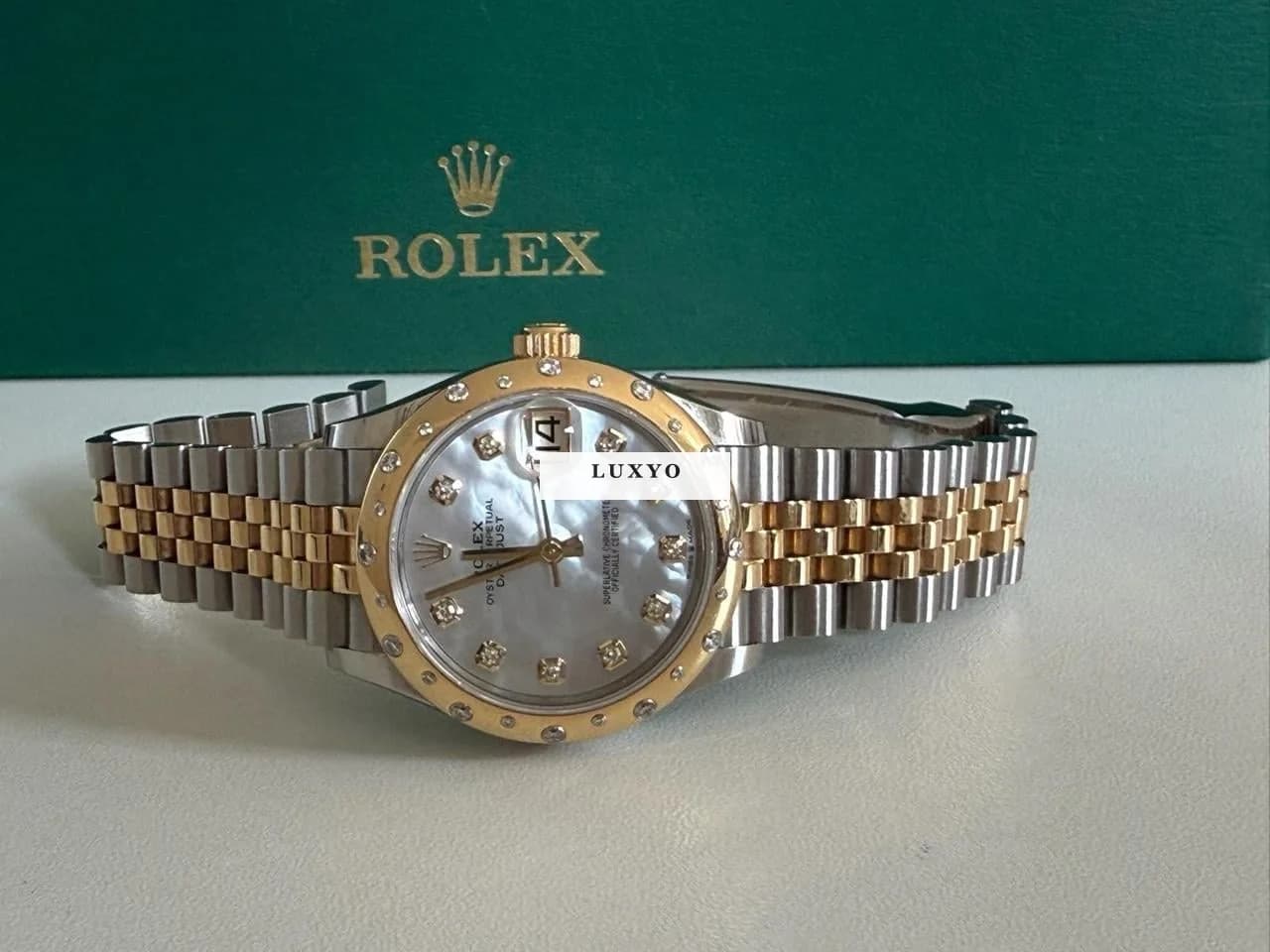 Rolex Datejust 31 Full Set • Mother of Pearl Dial • Domed Bezel - Thumbnail 5