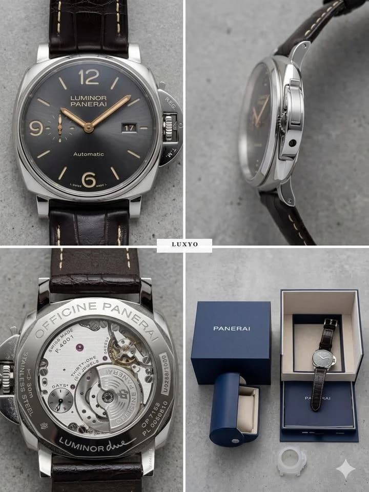 Panerai Luminor Due Full set, great condition - Thumbnail 2