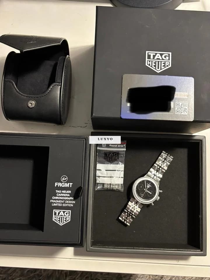 TAG Heuer Carrera Chronograph X Fragment Limited Edition Great Condition ! Limeted Edition - Thumbnail 3