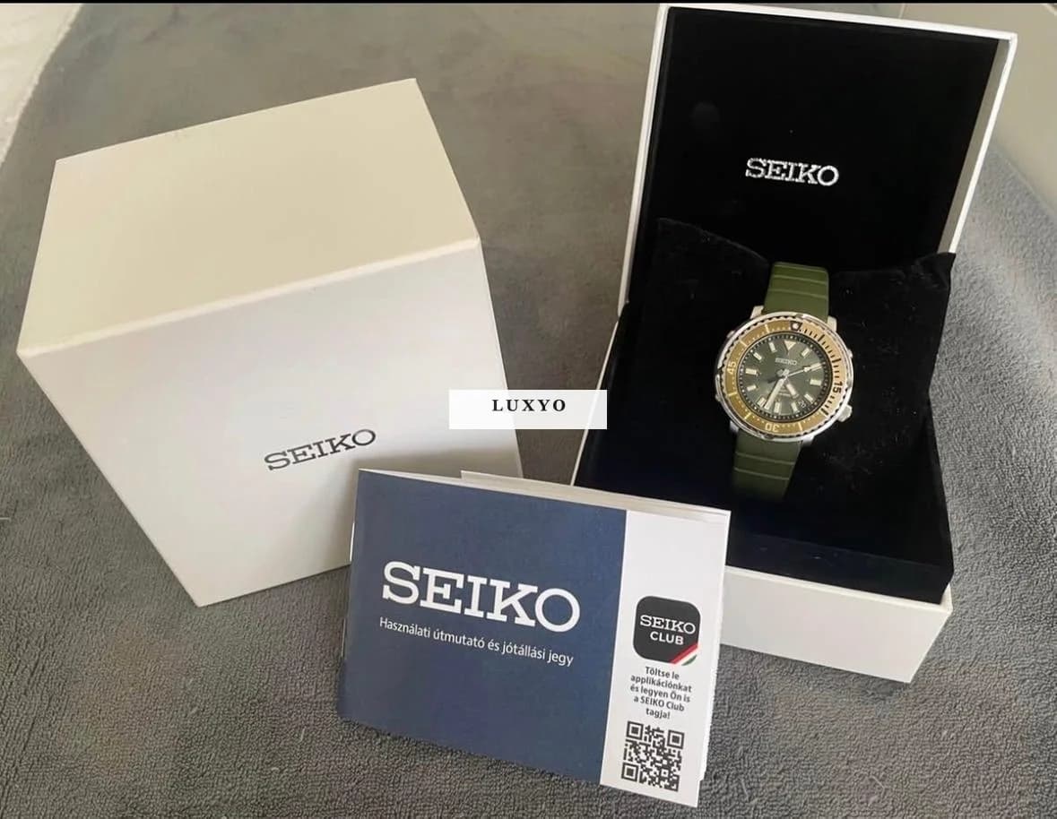 Seiko Prospex  Watch Men's Green Seiko Baby Tuna SRPF83K1 - Thumbnail 5