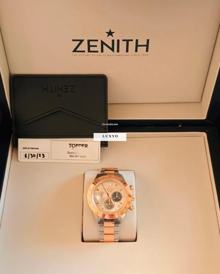 Zenith Chronomaster Sport Full set , 2023 Extended warranty - Thumbnail 12