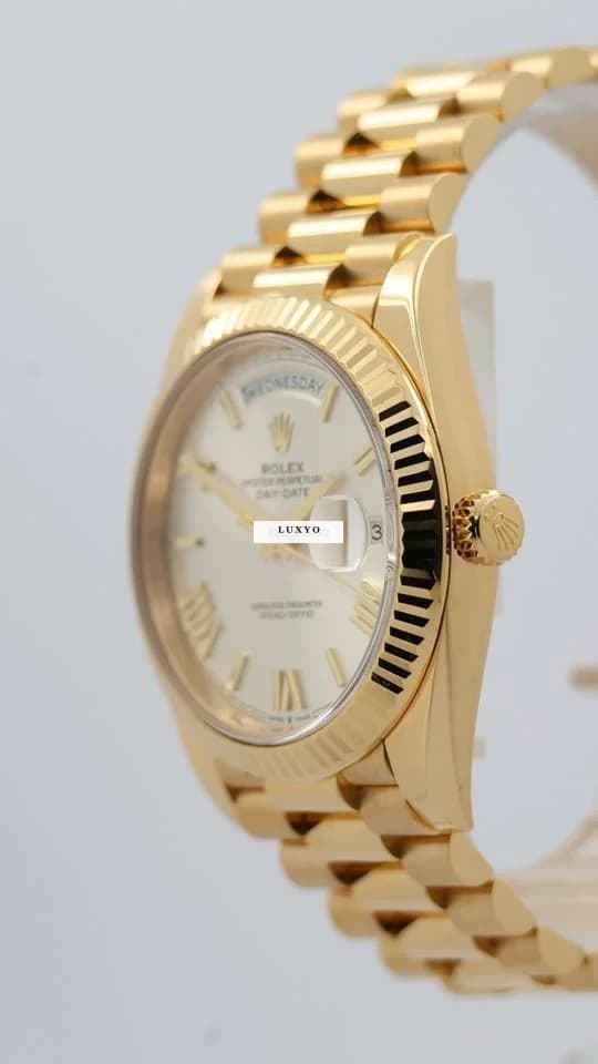 Rolex Day-Date 40 Gelbgold Automatik 228238 Original Papiere + Box - Thumbnail 9
