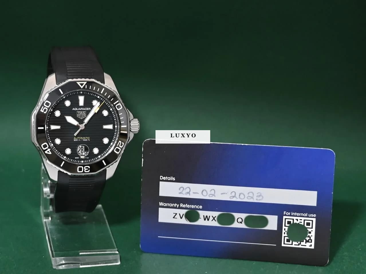 TAG Heuer Aquaracer Professional 300 43mm Automatic Date 43mm Black Dial Box&Papers - Thumbnail 12
